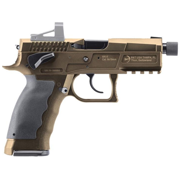 B&amp;T Mark II 9mm 4.3" 17rd, Coyote Optic Not Included - $999.99 - $999.99