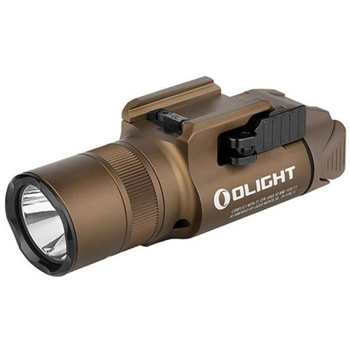 Olight Baldr Pro R Rechargeable LED Weaponlight, Desert Tan, 1350 Max Lumens - BALDR Pro R - $127.46 after code "25OFFOLIGHT" - $127.46