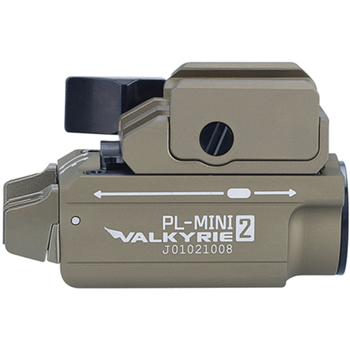 Olight PL Mini 2 Valkyrie Desert Tan Weapon Light - $67.46 after code "25OFFOLIGHT" - $67.46
