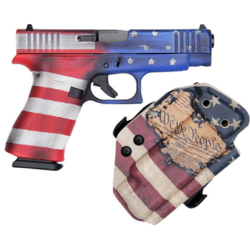 Glock 48 Constitution Carry 9mm 4.17" 10rd, USA Flag - $499.99 - $499.99