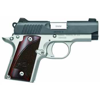 Kimber 1911 Micro 9 Two-Tone 9mm 7+1 Rd 3300099 - $549.99.00 ($9.99 S/H on firearms) - $549.99