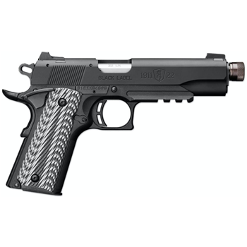 Browning 1911-22 Black Label Suppressor Ready Full Size 22LR Pistol, 85% Scale Of Original 1911 - $649 - $649.00